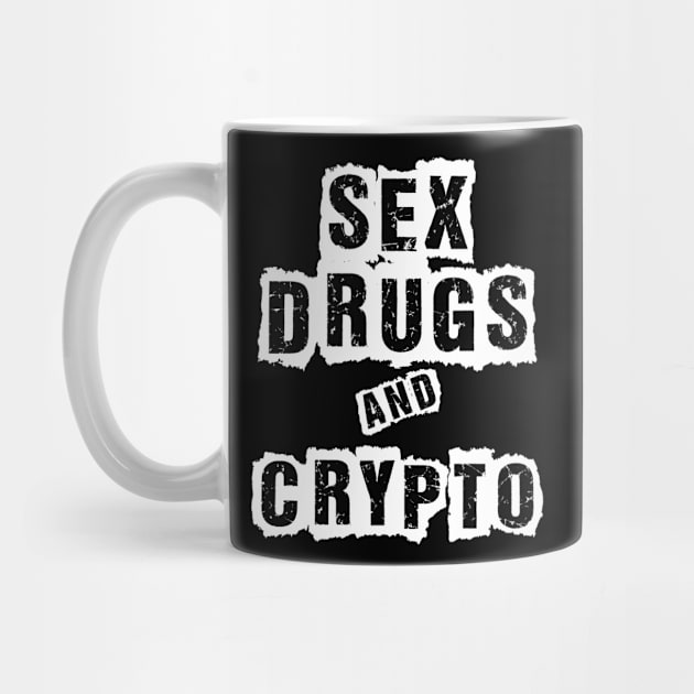 Crypto. Bitcoin Altcoins Cryptocurrency by KultureinDeezign